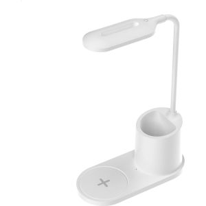 Obrázok pre výrobcu Platinet PDL1930W stolní LED lampa 3W stmívatelná, bezdrátové nabíjení, bílá
