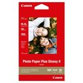 Obrázok pre výrobcu Canon Photo Paper Plus Glossy, foto papier, lesklý, biely, 10x15cm, 4x6&quot;, 275 g/m2, 50 ks, PP-201 4x6, atramentový