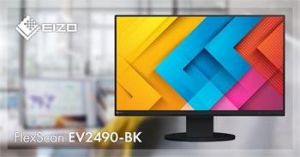 Obrázok pre výrobcu EIZO 24" EV2490-BK, 1920 x 1080, IPS,16:9, 5ms, 250 cd/m2, 1000:1, DP/HDMI/USB-C/RJ45, černý