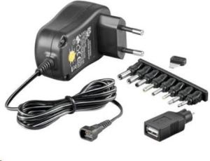 Obrázok pre výrobcu Univerzálny napájací adaptér Goobay 230V/3-12V DC 600mA