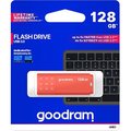 Obrázok pre výrobcu Goodram USB flash disk, USB 3.0, 128GB, UME3, oranžový, USB A, s krytkou