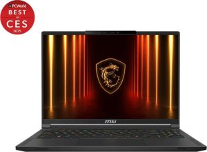 Obrázok pre výrobcu MSI Stealth A16 AI+ A3XWJG-029CZ /AI9-HX370/16" 2560x1600/64GB/2TB SSD/RTX 5090/W11H/Black
