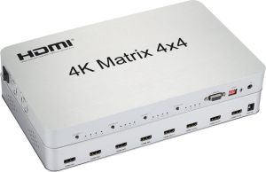 Obrázok pre výrobcu PremiumCord HDMI maticový prepínač 4:4 , rozlíšenie 4Kx2K