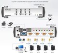 Obrázok pre výrobcu ATEN CS1734B 4-Port USB 2.0 KVMP Switch OSD, 4x USB Cables, 2-port Hub, Audio
