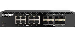 Obrázok pre výrobcu QNAP switch QSW-3216R-8S8T (8x 10G GbE porty + 8x 10G SFP+ porty, poloviční šířka)