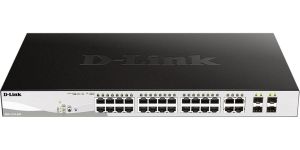 Obrázok pre výrobcu D-Link DGS-1210-24P 24 PoE 10/100/1000 4xSFP Smart