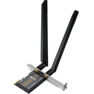 Obrázok pre výrobcu TP-Link Archer TBE400E BE6500 Tri-Band Síťová karta, WiFi 7, Bluetooth 5.4, 688Mbps 2.4GHz/ 2880Mbps 5GHz/ 2880 6GHz