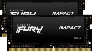 Obrázok pre výrobcu SO-DIMM 32GB DDR4-2666MHz CL15 1Gx8 Kingston FURY Impact, 2x16GB