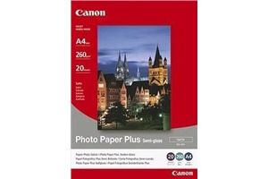 Obrázok pre výrobcu Canon SG-201 A4 Photo Paper Plus Semi-gloss, 260g, 20ks