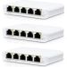 Obrázok pre výrobcu UBNT UniFi Switch USW-Flex-Mini-3, 3-pack [5xGigabit, 1xPoE In]