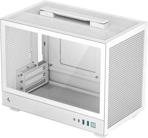 Obrázok pre výrobcu DEEPCOOL skříň CH160 / miniITX / USB 3.0 / USB-C / prosklená bočnice / držadlo / bílá