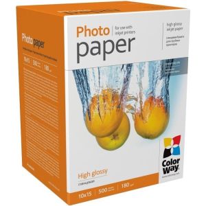 Obrázok pre výrobcu COLORWAY fotopapír/ high glossy 180g/m2, 10x15/ 500 kusů