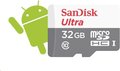 Obrázok pre výrobcu SanDisk MicroSDHC karta 32GB Ultra (80MB/s, Class 10 UHS-I, Android)