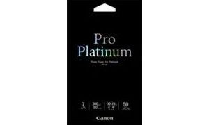 Obrázok pre výrobcu Canon fotopapír PT-101 Photo Paper PRO Platinum - 10x15cm (4x6inch) - 300g/m2 - 50 listů - lesklý