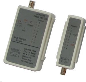 Obrázok pre výrobcu Cable Tester LED RJ 45 / BNC