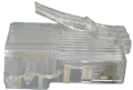 Obrázok pre výrobcu Konektor RJ45 UTP 8p8c Cat.6 lanko 100ks