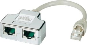 Obrázok pre výrobcu DATACOM "Y" adaptér STP CAT5E PC / PC+PC