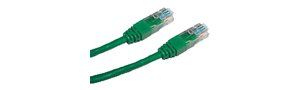 Obrázok pre výrobcu DATACOM Patch cord UTP CAT5E 2m zelený