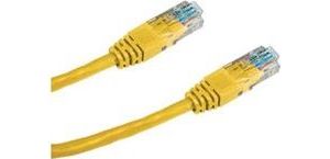 Obrázok pre výrobcu DATACOM Patch cord UTP CAT5E 0,5m žlutý