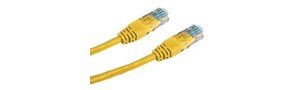 Obrázok pre výrobcu DATACOM Patch cord UTP CAT5E 1m žlutý