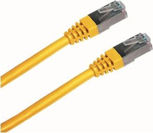 Obrázok pre výrobcu Patch cord FTP cat.5e 1M žlutý