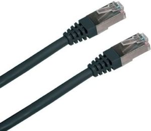 Obrázok pre výrobcu Patch cord FTP cat.5e 1M černý