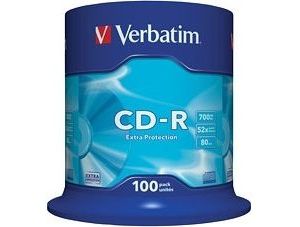 Obrázok pre výrobcu Verbatim CD-R (100ks), 700MB, 52x, DataLife