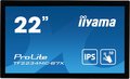 Obrázok pre výrobcu 22" iiyama TF2234MC-B7X: IPS, FullHD, capacitive, 10P, 350cd/m2, VGA, DP, HDMI, IP65, černý