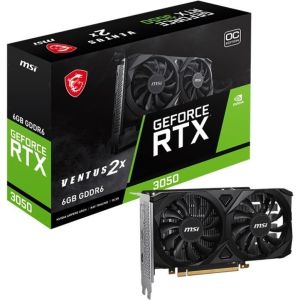 Obrázok pre výrobcu MSI GeForce RTX 3050 VENTUS 2X 6G OC / 6GB GDDR6 / PCI-E / DP / 2x HDMI