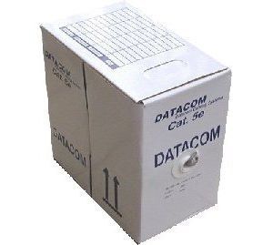 Obrázok pre výrobcu DATACOM UTP kabel drát, Cat.5e, box 305m, PVC - Outdoor (venkovní, -40 - +70)