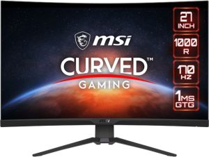 Obrázok pre výrobcu MSI Gaming monitor MAG 275CQRF QD, 27" Rapid VA zakřivený /2560x1440 (WQHD)/170Hz/1ms/DP/2xHDMI/3xUSB/USB-C/Výš. nastavitelný