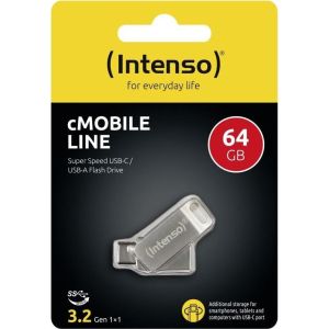Obrázok pre výrobcu INTENSO 64GB cMobile Line USB 3.0 typ-C 3536490