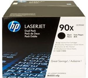 Obrázok pre výrobcu CE390XD HP toner čierny pre LaserJet Enterprise M4555 serie dvojité balenie