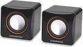 Obrázok pre výrobcu Manhattan Speakers, reproduktory 2600 Series,  napájanie cez USB, čierna/oranžová