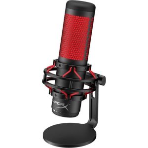 Obrázok pre výrobcu HyperX QuadCast - USB Microphone (Black-Red) - Red Lighting (HX-MICQC-BK) - Mikrofon