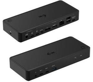 Obrázok pre výrobcu i-tec USB-C/Thunderbolt KVM Docking station Dual Display, Power Delivery 65/100W
