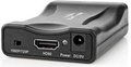 Obrázok pre výrobcu Nedis VCON3463BK - HDMI Převodník | SCART Zásuvka | Výstup HDMI | 1cestný | 1080p | 1.2 Gbps | ABS | Černá