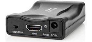 Obrázok pre výrobcu Nedis VCON3463BK - HDMI Převodník | SCART Zásuvka | Výstup HDMI | 1cestný | 1080p | 1.2 Gbps | ABS | Černá