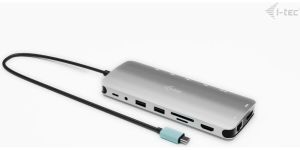 Obrázok pre výrobcu i-tec USB-C Metal Nano 3x Display Dock, 2x HDMI 1x USB-C video, Power Delivery 140W