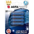 Obrázok pre výrobcu AgfaPhoto Power alkalická batéria 1.5V, LR03/AAA, blister 4ks