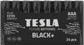 Obrázok pre výrobcu TESLA BLACK+ alkalická baterie AAA (LR03, mikrotužková, fólie) 24 ks