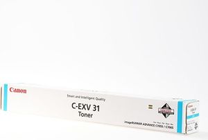 Obrázok pre výrobcu Canon toner CEXV31, cyan, 52000str., 2796B002, Canon iR-C7055, 7065, O
