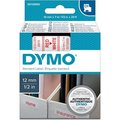 Obrázok pre výrobcu Dymo originál páska, Dymo, 45015, S0720550, červený tlač/biely podklad, 7m, 12mm, D1