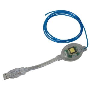 Obrázok pre výrobcu USB kábel (1.1), A-drát, M/M, 1.5m, No Name, svietiaci drôt