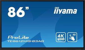 Obrázok pre výrobcu 86" iiyama TE8612MIS-B3AG:IPS,4K,40P,USB-C