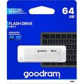 Obrázok pre výrobcu Goodram USB flash disk, USB 2.0, 64GB, UME2, biely, USB A, s krytkou