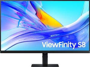 Obrázok pre výrobcu Samsung ViewFinity S8 (S80UD) 32" VA LED 3840x2160 Mega DCR 5ms 350cd DP HDMI USB-C(90W)pivot