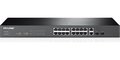 Obrázok pre výrobcu TP-LINK TL-SG2218 16-Port Gigabit Smart Switch with 2 Gigabit SFP SlotsPORT: 16× Gigabit RJ45 Ports, 2× Gigabit SFP S