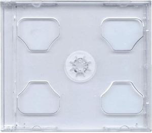 Obrázok pre výrobcu COVER IT box jewel + tray/ plastový obal na 2 CD/ 10mm/ priesvitny