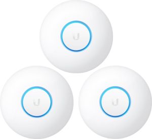 Obrázok pre výrobcu UBNT UAP-nanoHD-3 - Compact UniFi Wave2 AC AP, bez PoE adaptéru, 3-pack